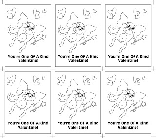 Crazy kings printable valentine coloring pages and cards