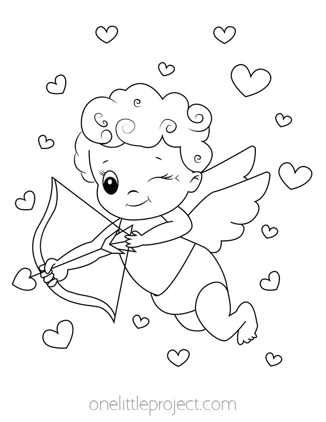 Valentines day coloring pages free printable valentines coloring sheets