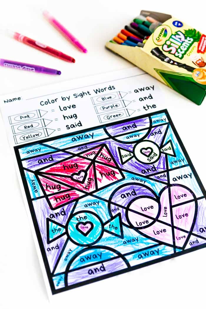 Valentines day coloring pages