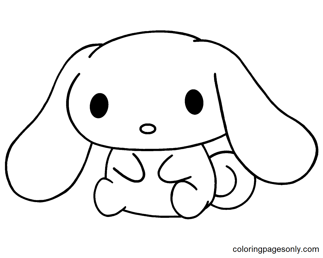 Cinnamoroll coloring pages printable for free download