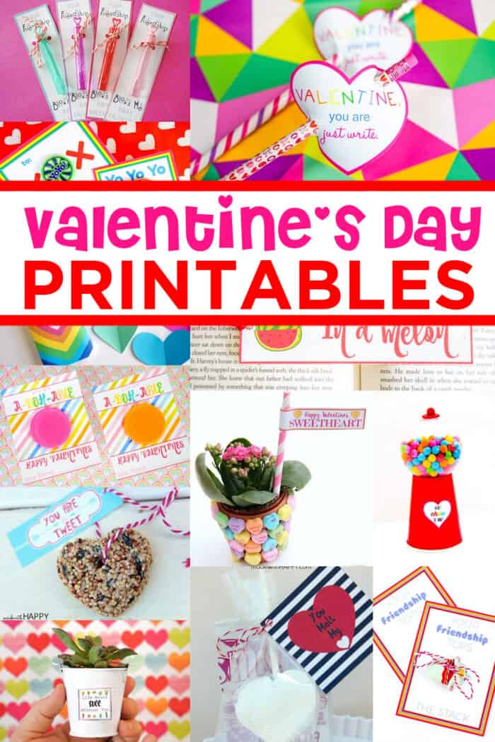 Free valentines day printables for kids