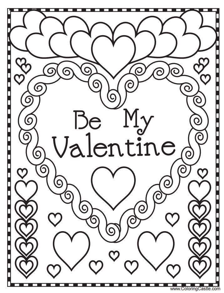 Free printable valentines day coloring pages for kids valentines day coloring page valentine coloring pages valentine coloring