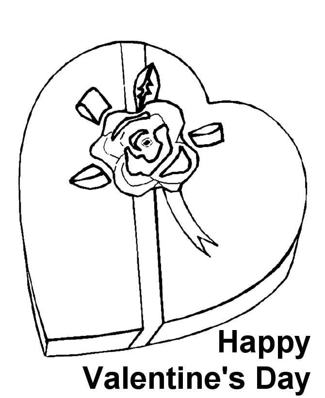 Free printable valentine coloring pages for kids