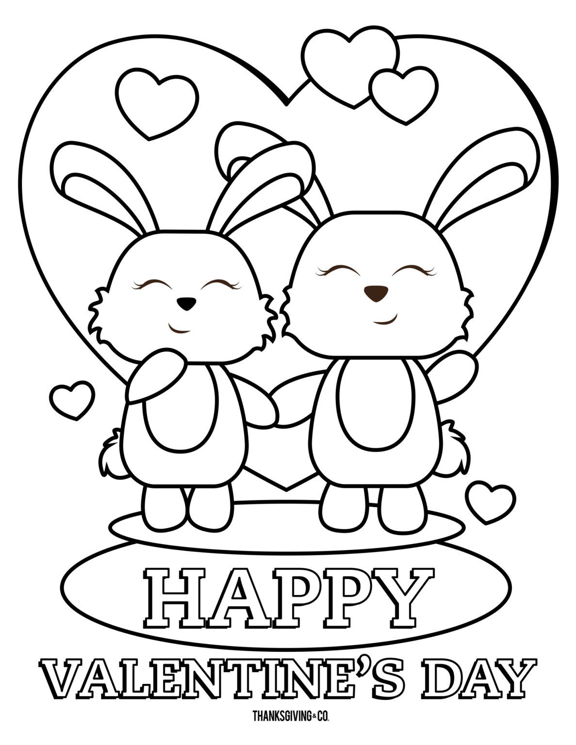 Sweet valentines coloring pages to enjoy