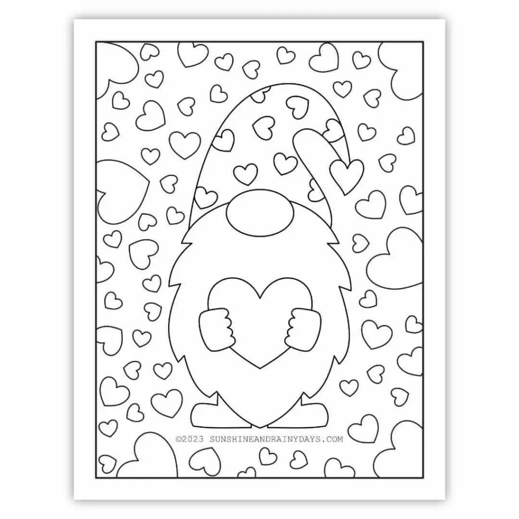 The best valentines day coloring pages