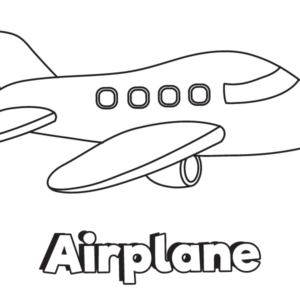 Airplane coloring pages printable for free download