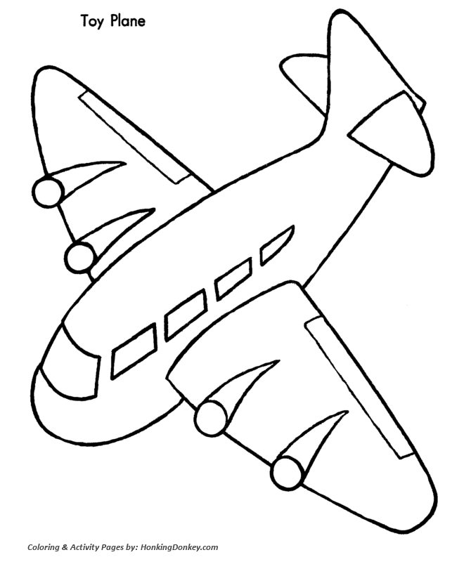 Christmas toys coloring pages