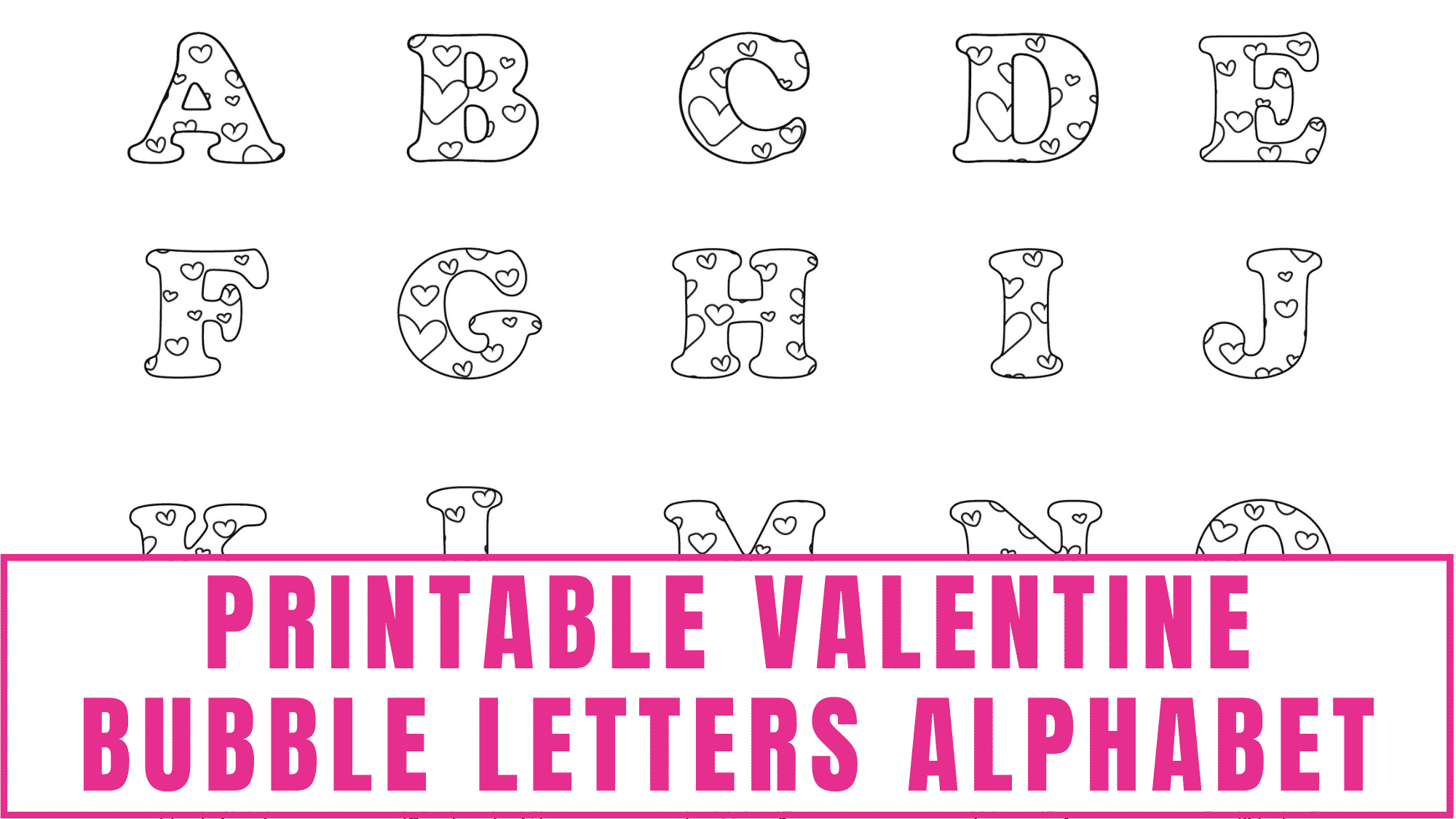 Free happy valentines day letter templates