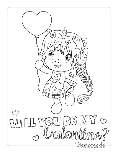 Free printable valentines day coloring pages