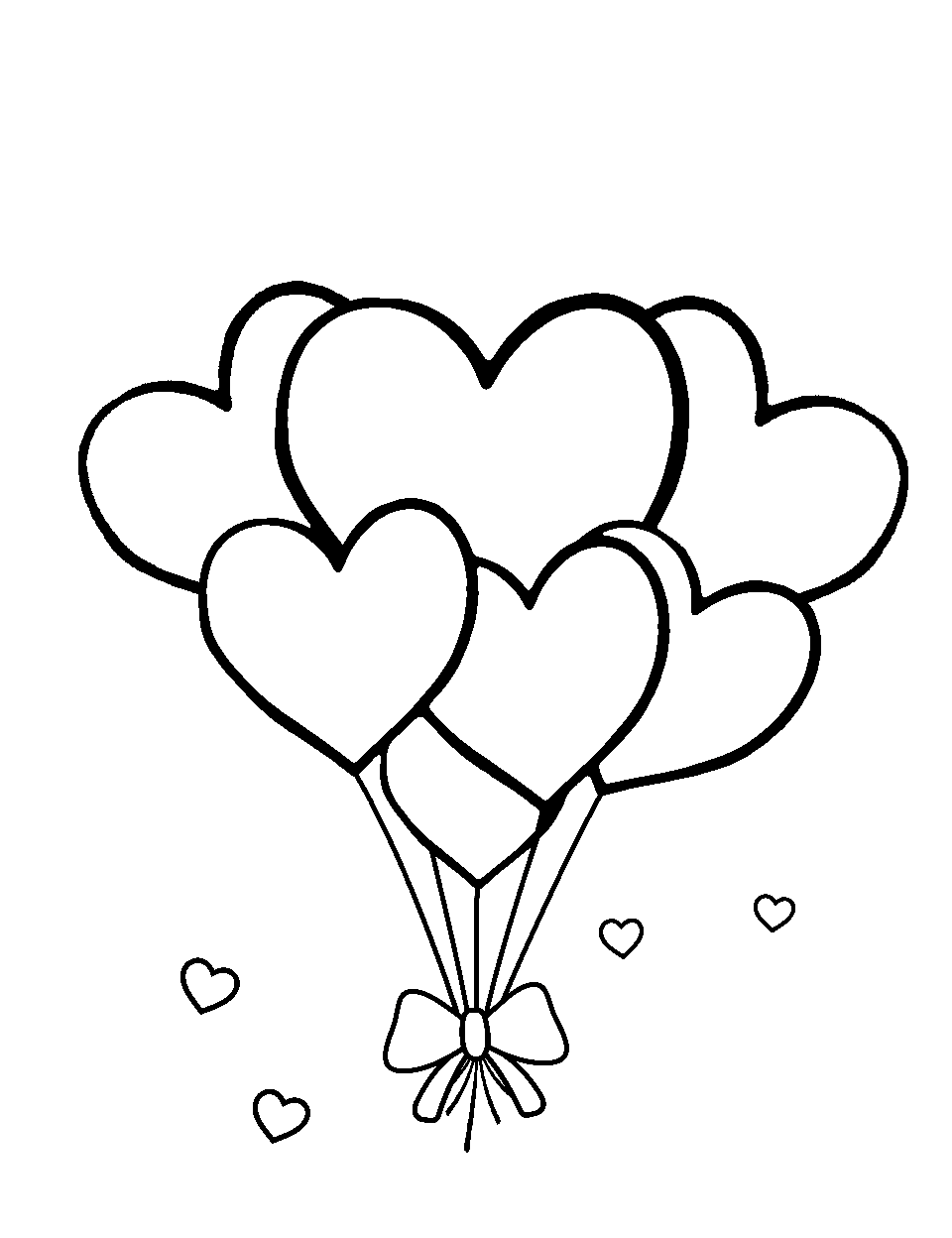 Valentines day coloring pages free printables