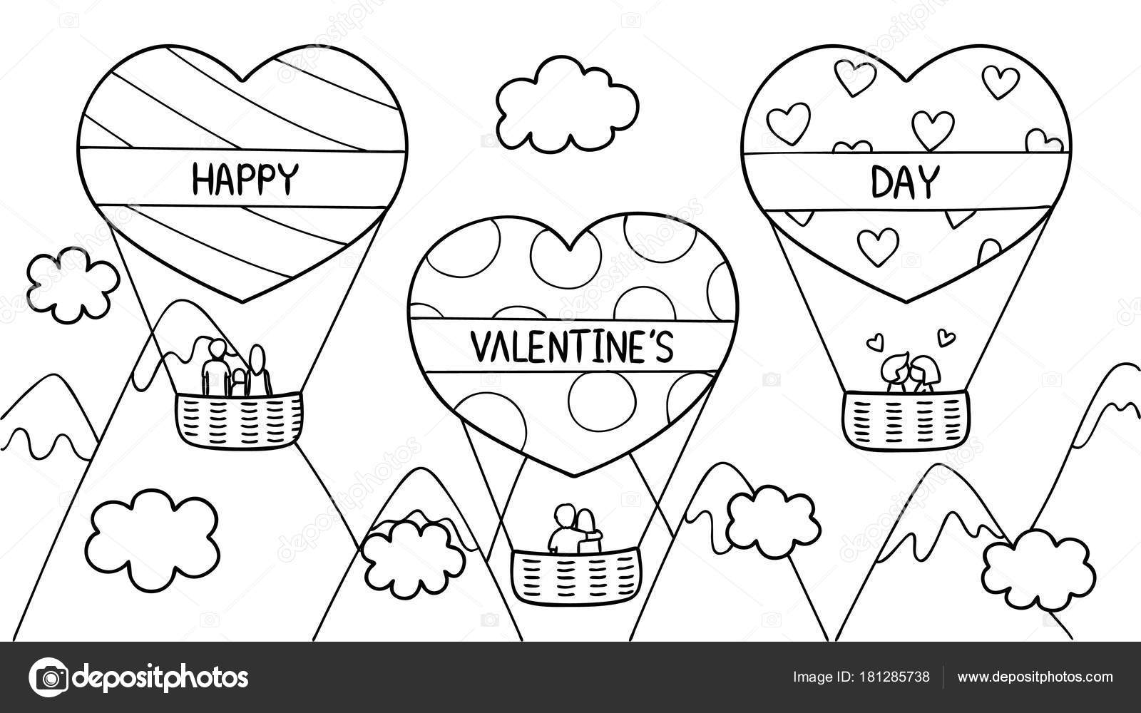 Hand drawn couples family spending good time hearted shape hot stock vector by somjaicindygmail