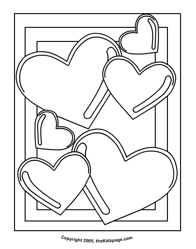 Valentines day pictures to color valentines day balloon hearts