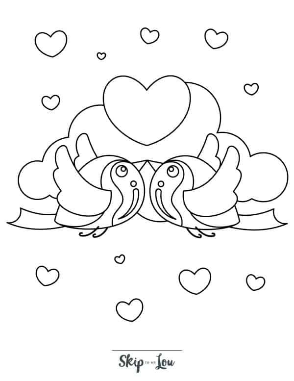 The most adorable bird coloring pages skip to my lou