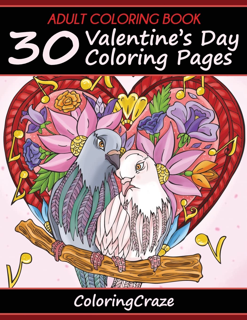 Adult coloring book valentines day coloring pages i love you col â my red nature