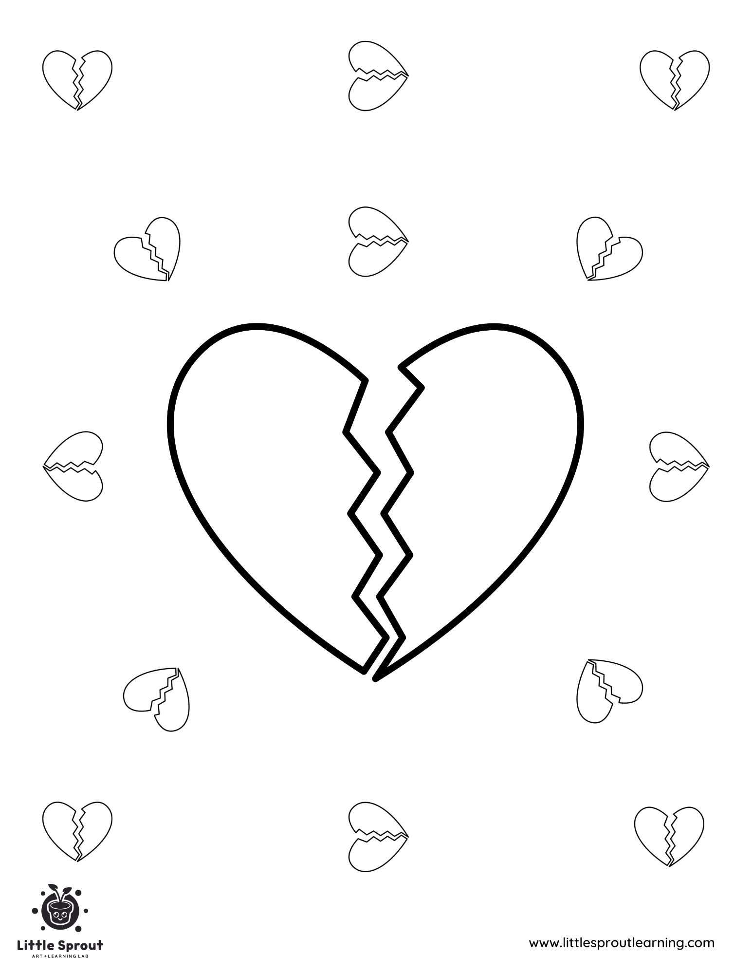 Top free heart coloring pages