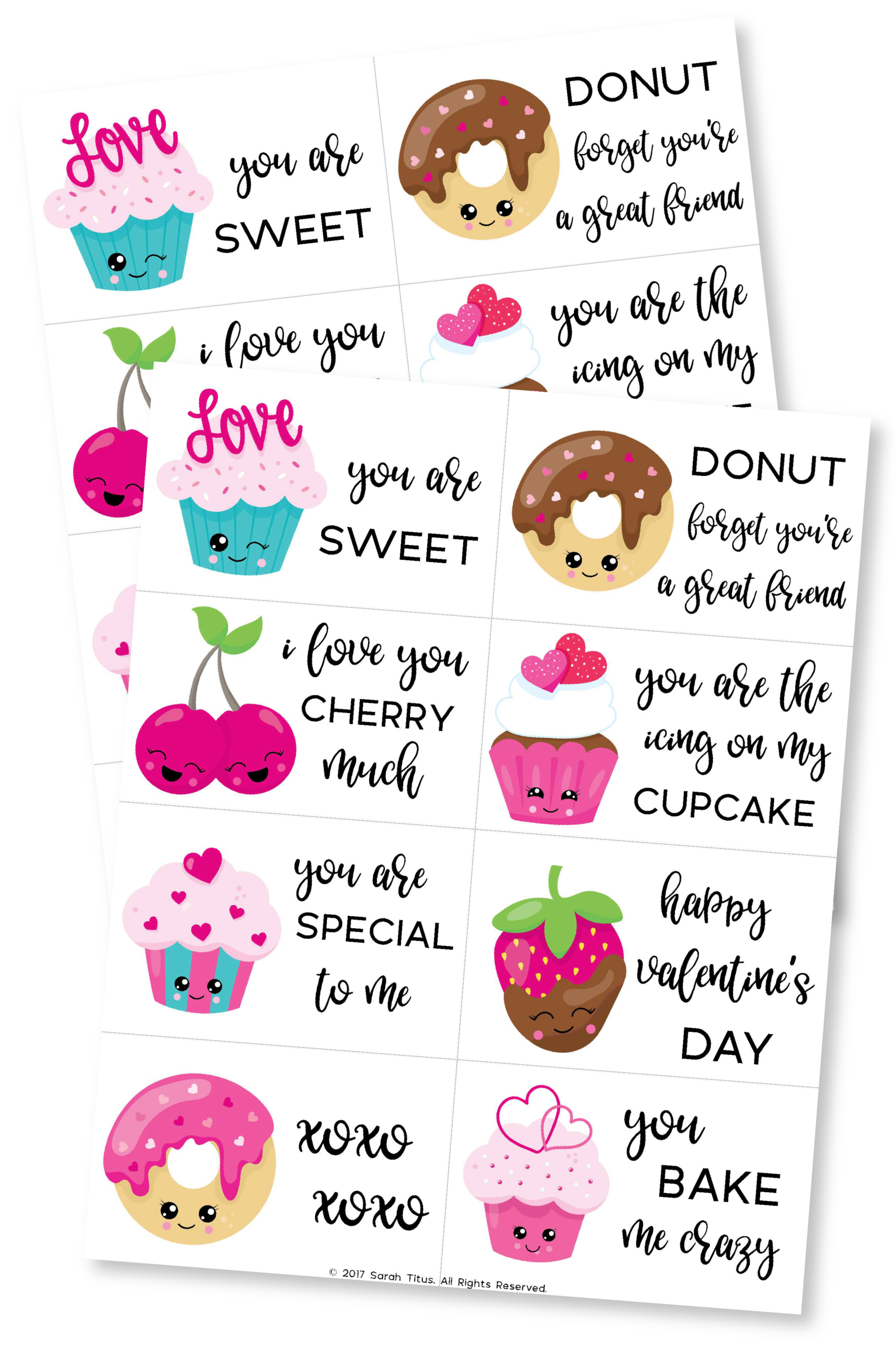 Free printable valentine cards for kids