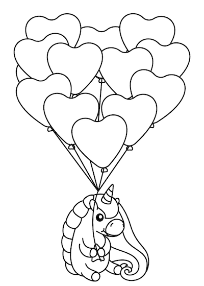 Free printable valentines day coloring pages