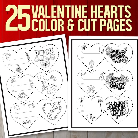 Buy best value color and share your own valentines instant download valentines day coloring cards diy valentines day crafts for children online in india