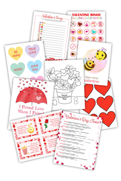 Ultimate valentines day bundle over pages â freebie finding mom