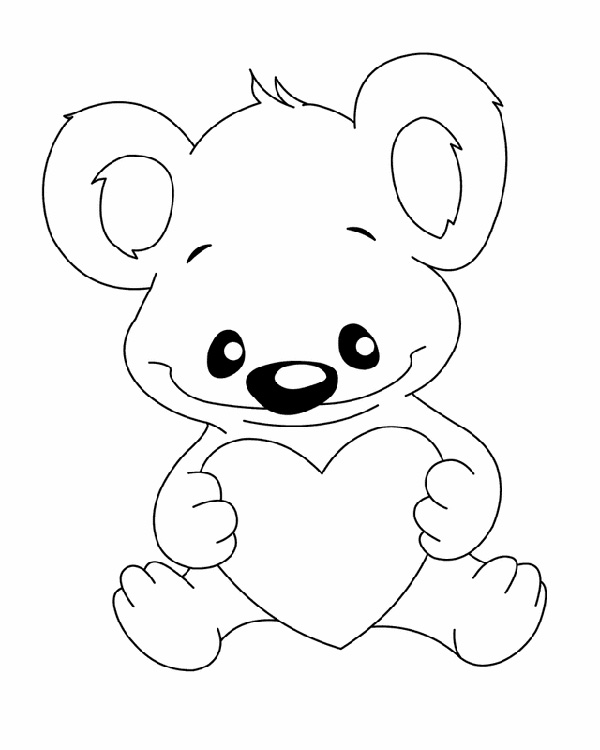 Valentines day coloring pages to print for kids â