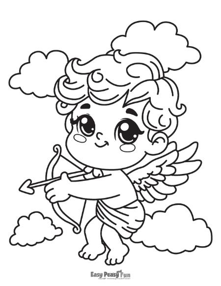 Printable valentines day coloring pages