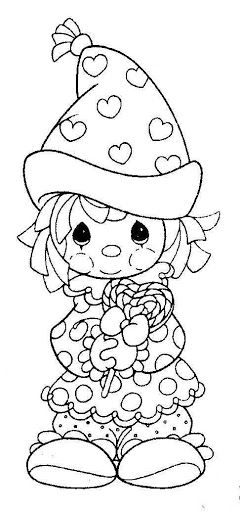 Clown valentines day coloring pages precious moments coloring pages coloring books valentines day coloring page