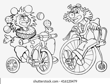 Thousand coloring page bicycle royalty