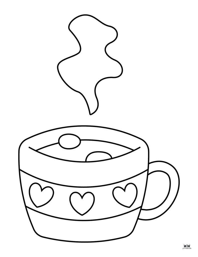 February coloring pages