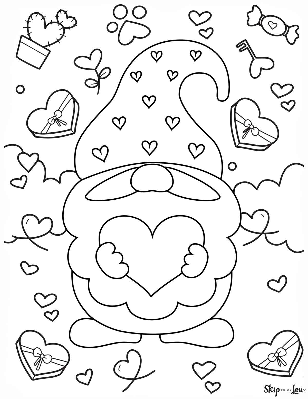 The best free valentines day coloring pages skip to my lou