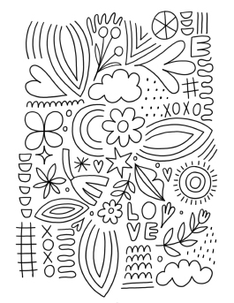 Free printable valentines day coloring pages inspiration