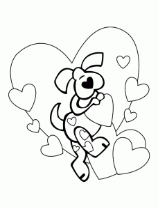 Free valentines day coloring pages to download