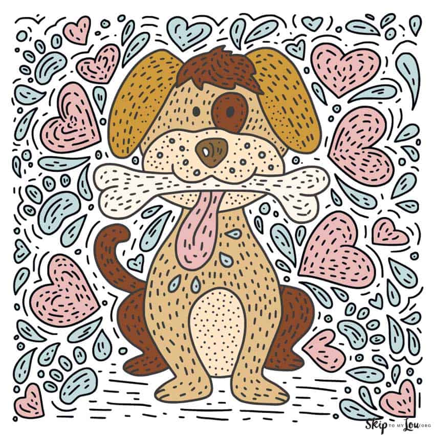 The best free dog coloring pages skip to my lou