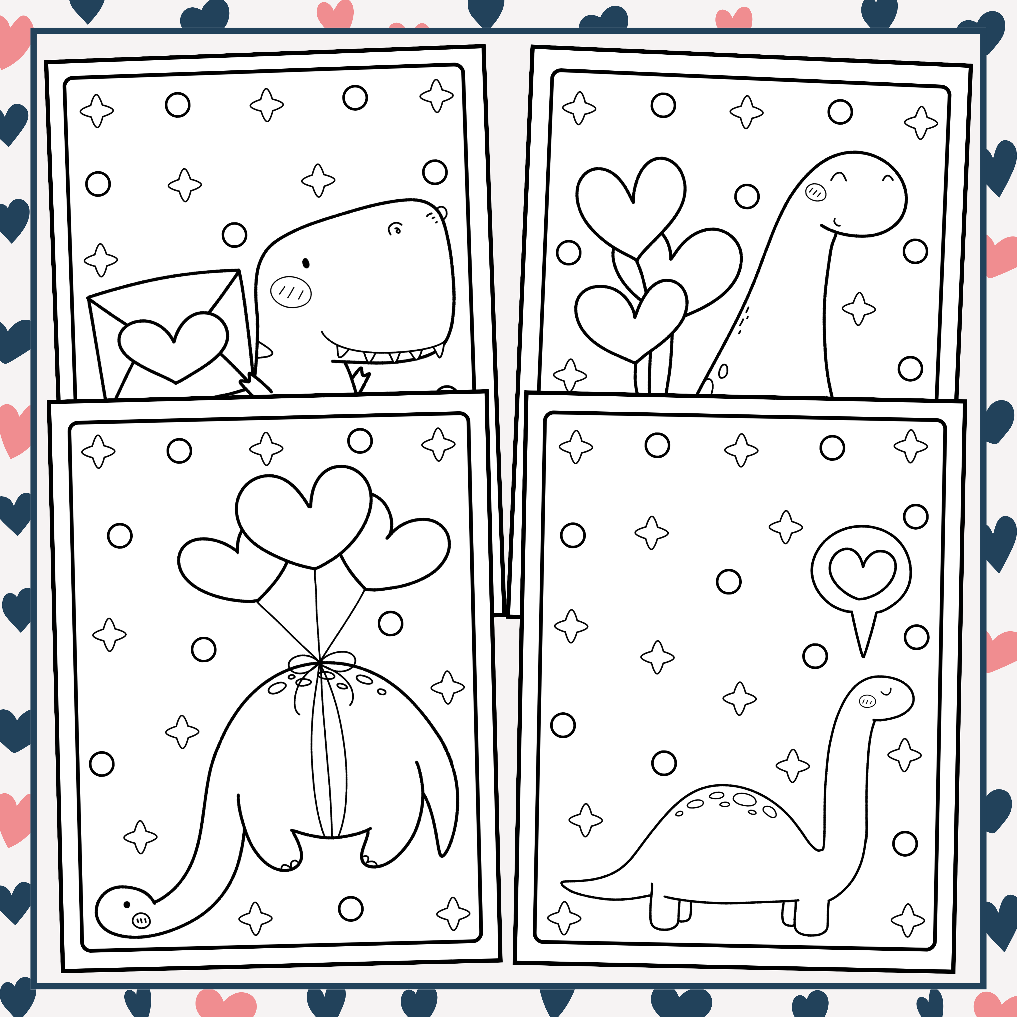 Valentine dinosaur coloring pages valentines day coloring pages made by teachers