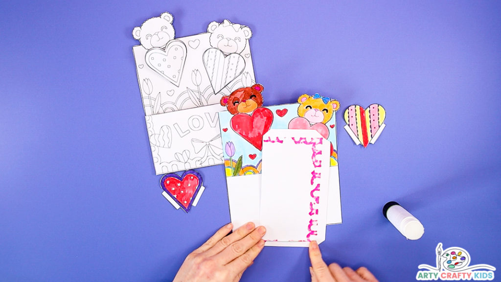 D valentines day coloring pages and crafts