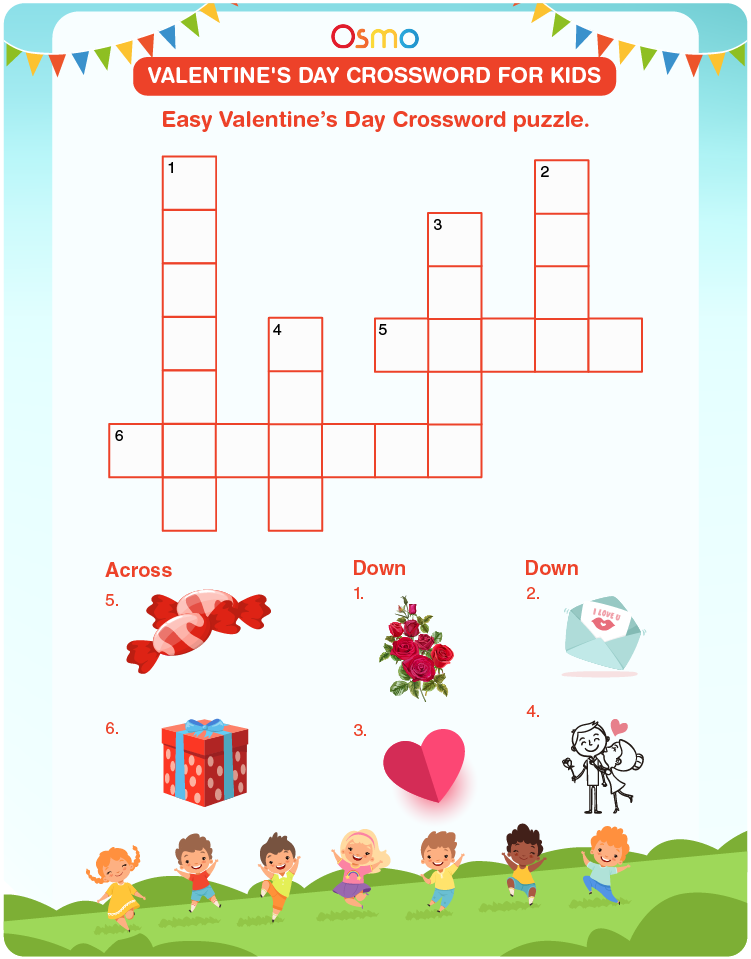 Valentines day crossword