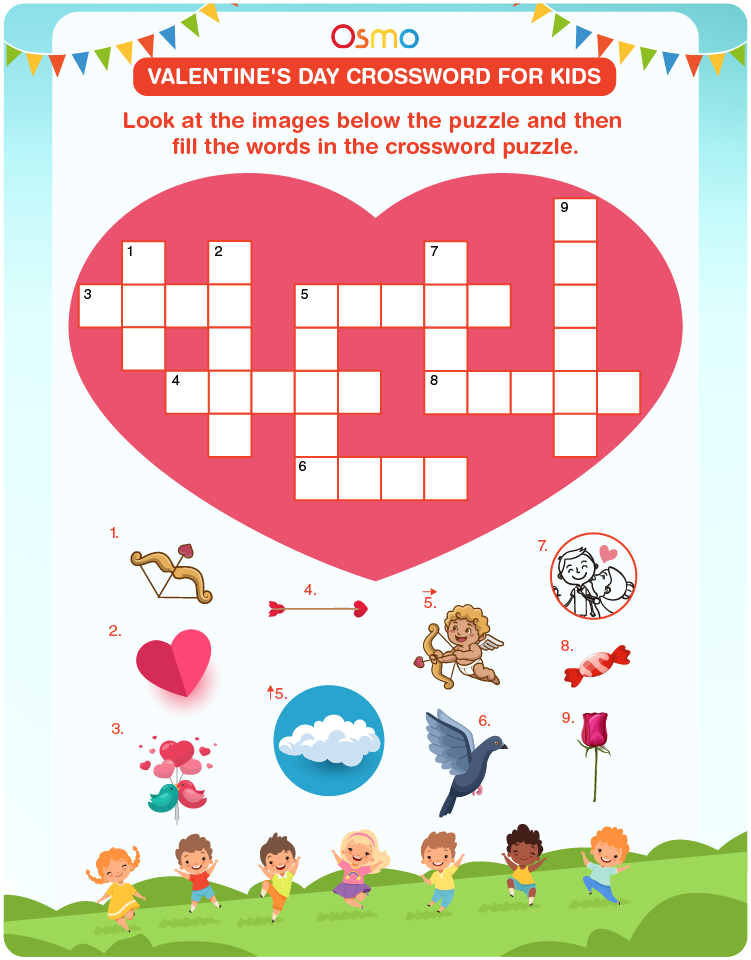 Valentines day crossword