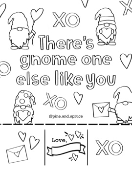 Valentine coloring pages