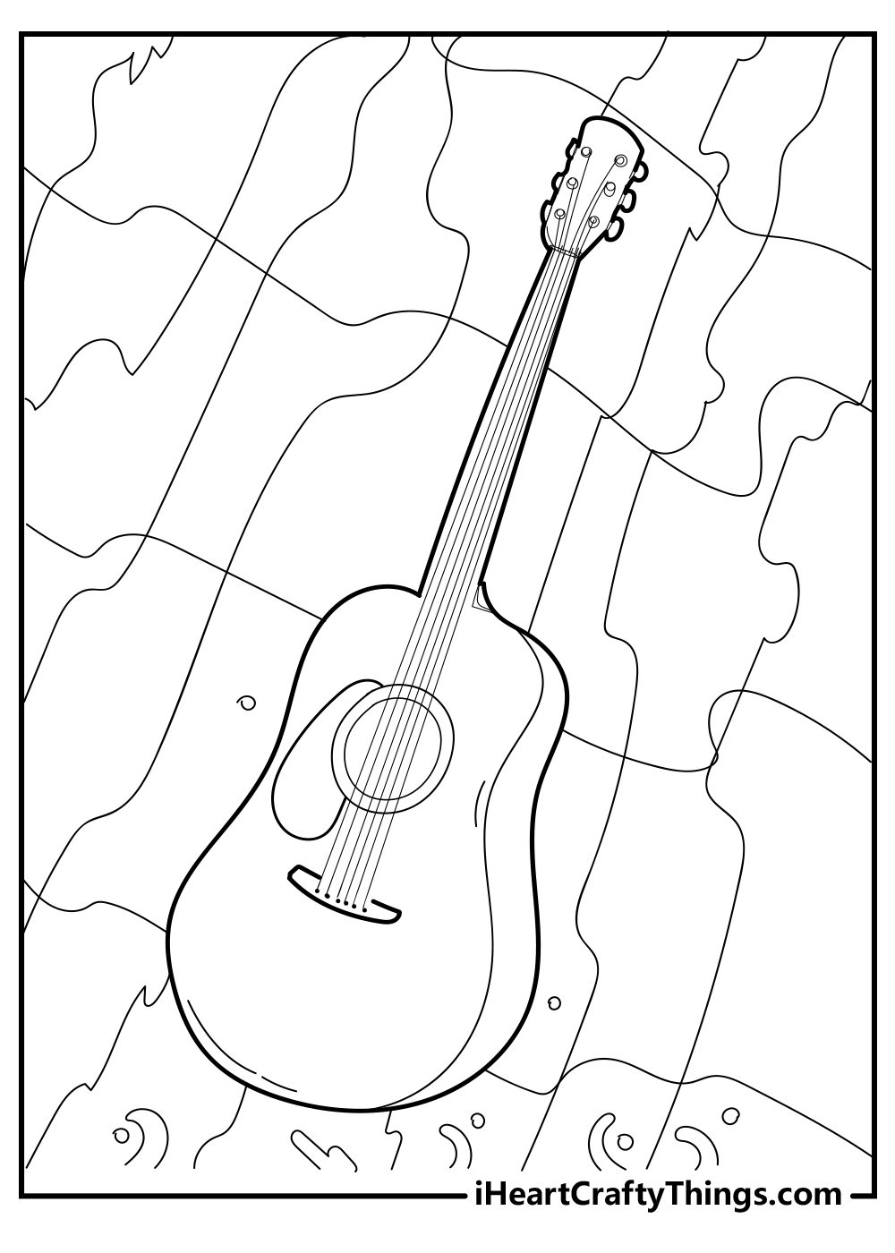 Music coloring pages free printables