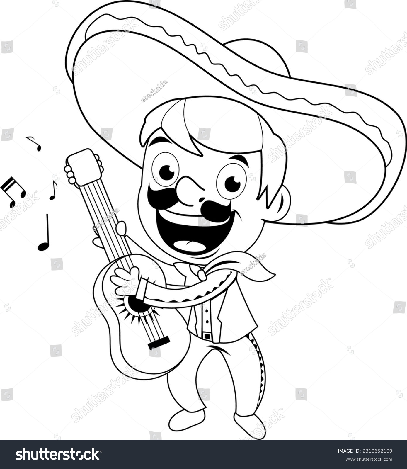 Mexican coloring page images stock photos d objects vectors