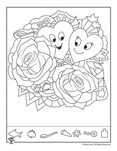 Valentines day hidden picture activity pages woo jr kids activities childrens publishing