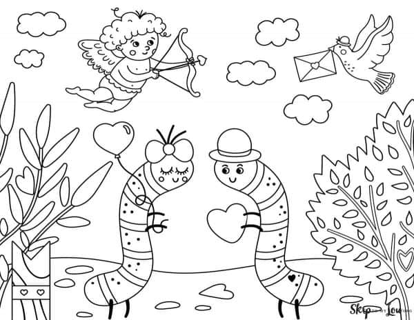 Free hidden picture printables to color valentine worksheets easter coloring pages valentines printables