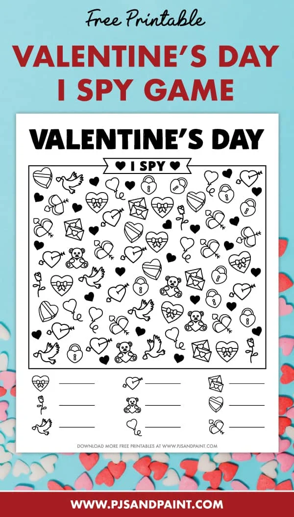 Valentines day i spy