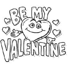 Top free printable valentines day coloring pages online