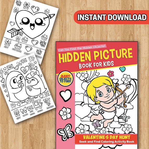 Best value i spy valentine search and find valentines day coloring pages for kids coloring card coloring sheet toddler coloring printables