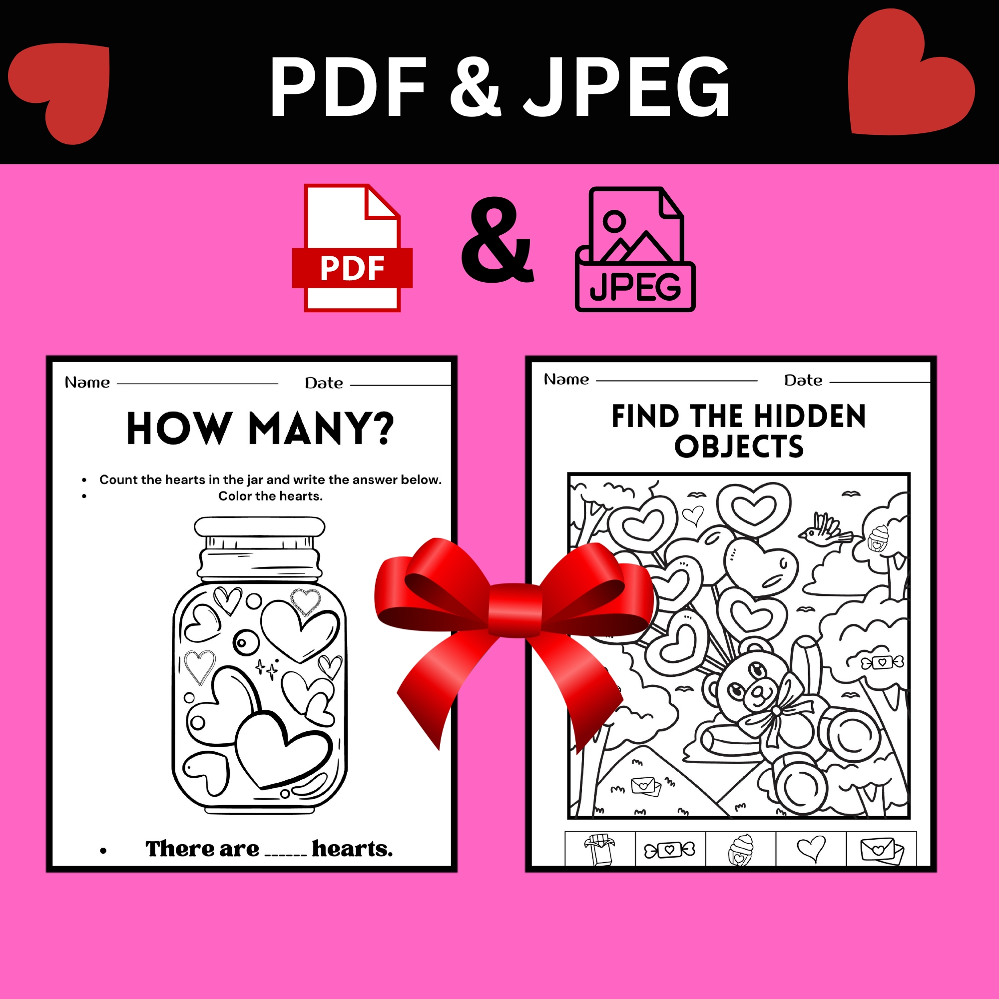 Dollar deal valentines day activities february coloring sheets made by teachers