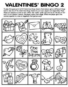 Free valentines day coloring pages cards activities and more