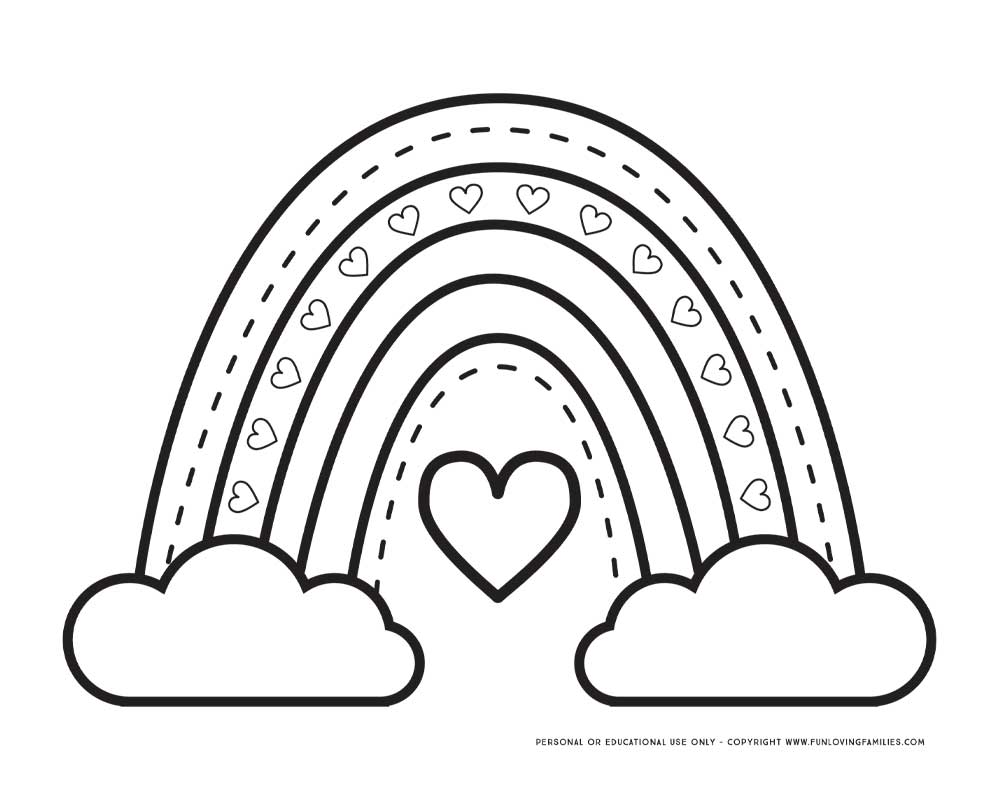 Valentines day coloring pages