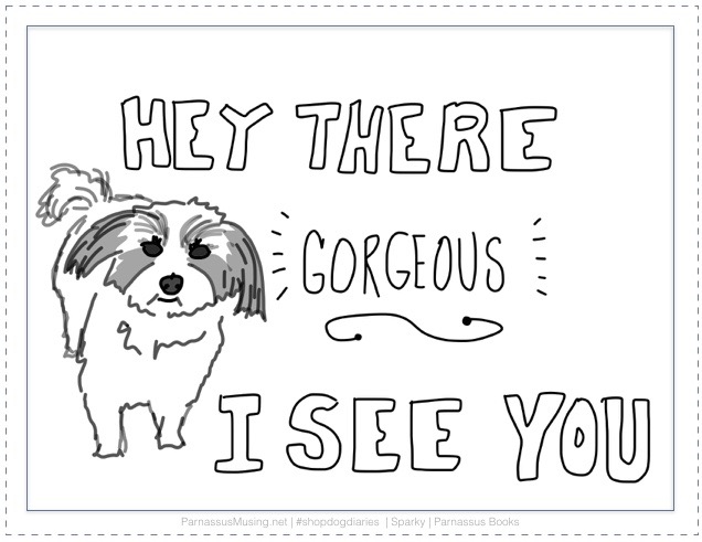 Color your own shop dog valentines â musing