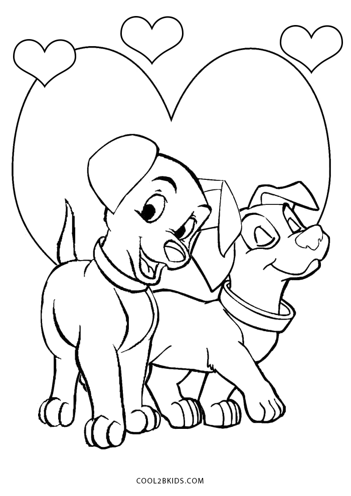 Printable valentines day coloring pages for kids