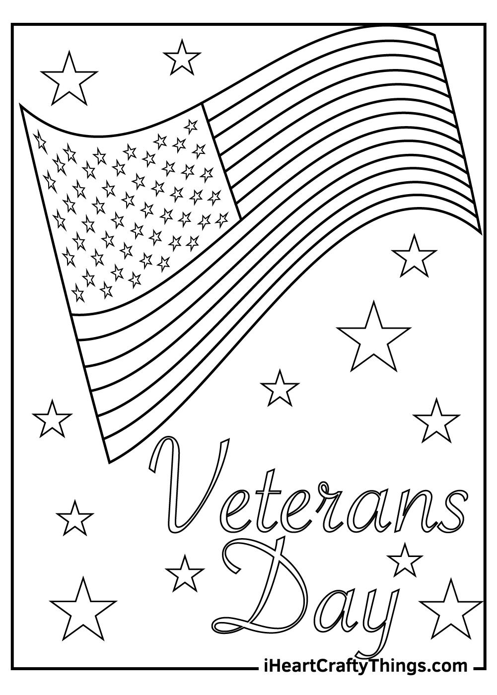 Veterans day coloring pages free printables